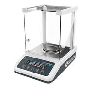 Bilancia da laboratorio Bilancia analitica Microbilancia digitale Bilancia elettronica di precisione Scala 120g Gamma 220g Risoluzione 0,0001g Funzione multipla(FA2204(220g 0.1mg))