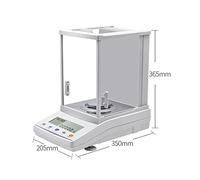 Bilancia da Laboratorio, FA1104 Bilancio analitico di precisione digitale elettronica di laboratorio 110G 110G 0,0001mg 0,1 mg(FA1004 100g)