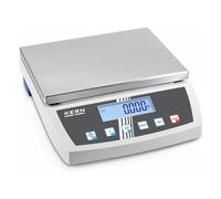 Bilancia da tavolo con grande piano di pesata [Kern FKB 30K1A] precisione fino a 1 g, portata max. 30 kg