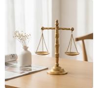 Bilancia Decorativa Anticata Bilancia a Due Piatti Elegante Decorazione per