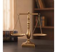 Bilancia Decorativa Anticata Bilancia a Due Piatti Elegante Decorazione per
