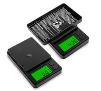 Bilancia di Precisione 0,01g/1000g, MXTIMWAN Mini Bilancia Tascabile 0,01g/500g, 2 Pezzi Portatile Bilance per Gioielli, Bilancia Cucina Digitale 2 Stück, con Display LCD e 7 Unità, Funzione Tara