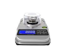 Bilancia di precisione per gioielli da 0,001 g, digitale LCD, con display a numeri fissi e avviso, per oro, laboratorio, con porta USB, per pesi fino a 50 g/80 g/100 g.(Un colore - 50 g x 0,001)