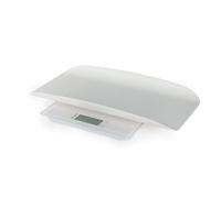 Bilancia Digitale 2-in-1 per Bambini Salter - Bilancia Pesa Persona Elettronica (180kg), Quadrante Rotabile, Piattaforma in Vetro, Vassoio in Plastica Rimovibile per Pesare
