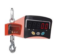 Bilancia digitale a gru, 500kg Digital LED Hanging Scale Balance Heavy Duty Hook Crane Ricaricabile Gancio Industriale Strumento di Lavoro All'aperto
