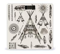 Bilancia digitale ad alta precisione con display LCD, bilancia per il peso corporeo della tenda Teepee della piuma con display LCD, bilancia accurata per la casa