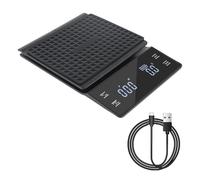 Bilancia digitale, Bilancia da cucina digitale con display LED da 3 kg/0,1 g, precisione, timer automatico, elettronica(Chargeable Type)