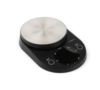 Bilancia digitale, Bilancia da cucina in acciaio inossidabile, bilancia per alimenti con ampio display LCD retroilluminato 5 cm e pulsanti touch, kg