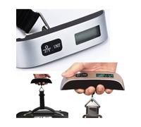 BILANCIA DIGITALE CON FASCIA PESA BAGAGLI A MANO VALIGIE PORTATILE DA VIAGGIO