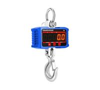 Bilancia digitale Crance da 500 kg/1000 kg N/Lb/Kg 3 unità ad alto carico elettronico industriale for carichi pesanti gru a gancio bilancia sospesa, Pesatura precisa(Blue 1000kg)