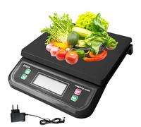 Bilancia digitale da 30 kg, bilancia da cucina digitale, bilancia da cucina in incrementi di 1 g, bilancia digitale con display LCD e funzione tara, bilancia alimentare per negozi, cucine, casa