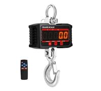 Bilancia Digitale Da 500 Kg/1000 Kg Gru A Gancio For Carichi Pesanti Elettronici Industriali Ad Alto Carico N/Lb/Kg 3 Unità Bilancia Sospesa Ampiamente Applicabile(500kg black)