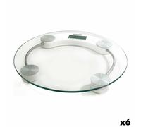 Bilancia Digitale da Bagno Basic Home Trasparente 33 x 3,5 cm [6 Unità]