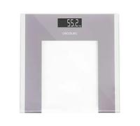 Bilancia Digitale da Bagno Cecotec Surface Precision Healthy. Piattaforma in Vetro Temperato 30x30 cm, Schermo LCD Invertito
