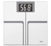 Bilancia Digitale da Bagno GKL FITMAX WHITE 200 kg Bianco Poliestere