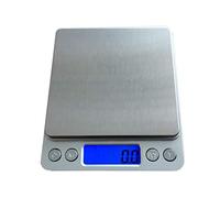 Bilancia digitale da cucina, 3 kg/0,1 g, bilancia digitale professionale da tavolo, bilancia ad alta precisione per alimenti, gioielli, bilancia nutrizionale con display LCD retroilluminato
