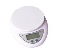 Bilancia digitale da cucina, bilancia for dieta, elettronica a LED, banco, 5 kg