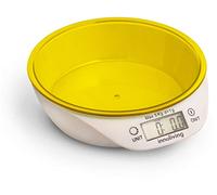 Bilancia digitale da cucina con ciotola colore giallo Innoliving INN-133Y