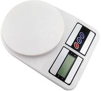 Bilancia Digitale Da Cucina Elettronica LCD Tasto Tara Casa Pesa Da 1Gr a 7 Kg