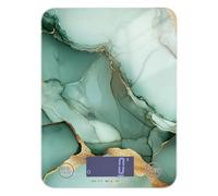 Bilancia digitale da cucina in marmo verde salvia da 5 kg/5 g, impermeabile piccola scala da cucina con 4 unità per la dieta per fare sapone da cucina bascula digitale de peso para comida