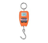 Bilancia digitale da cucina sospesa da 200 kg, bilancia da pesca retroilluminata bilancia tascabile con sensori accurati bilancia mini gru portatile(Oranje)