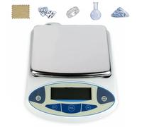 Bilancia digitale da laboratorio 5kgx0.1g Bilancia di precisione con display digitale ad alta definizione, bilancia digitale da laboratorio 0,01 g Bilancia elettronica analitica di precisione per