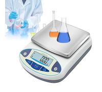 Bilancia Digitale Di Precisione Da 0,01 G, Bilancia Analitica Da Laboratorio Da 3000 G / 5000 G, Con Conversione in 13 Unità, Tara/conteggio/calibrazione, Doppia Alimentazione,5000g-0.01g