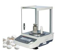 Bilancia digitale di precisione da laboratorio, bilancia analitica elettronica, 0,1 mg 120 e 220 g x 0,0001 g 0,26 libbre Capacità di ponderazione massima Bilancia analitica digitale Bilancia ( 220g)