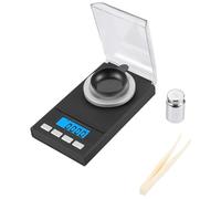 Bilancia digitale elettronica portatile da 0,001 g, mini bilancia tascabile ad alta precisione for gioielli in oro, bilancia for carati, bilancia for milligrammi e mg(100g-0.001g)
