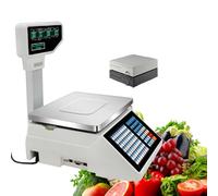 Bilancia Digitale Elettronica Professionale di controllo del peso, stampante per ricevute di etichette, stampante di etichette commerciali, registratore di cassa elettronico con codice a bar
