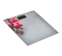 Bilancia Digitale Esperanza Orchid EBS010 Fino a 180 kg Precisione 1000 g Piattaforma in Vetro Rosa