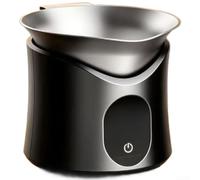 Bilancia digitale intelligente per caffè, 0,2 - 500 g, design portatile, per caffè espresso con versamento sulla birra, nero (A)