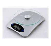 BILANCIA DIGITALE LCD PIATTO IN VETRO DA CUCINA ELETTRONICA 5 KG TASTO TARA CASA