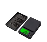 Bilancia digitale mini da 100/1 kg, 0,1 g/0,01 g, bilancia tascabile elettronica ad alta precisione, bilancia elettronica portatile da cucina for gioielli(Black 0.01g-200g)