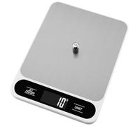 Bilancia digitale per alimenti, 10 kg, precisione precisa, 1 g, ricaricabile, elettronica, in acciaio inox