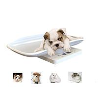 Bilancia Digitale per Animali,AIITLLYNA Mini Bilancia Digitale per Animali Domestici, Portata 10 kg, con Vassoio,Bilancia Elettronica per Piccoli Cani e Gatti,2XAAA batteria(contenere )