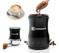 Bilancia digitale per caffè con timer - Bilancia ricaricabile per espresso Bilancia precisa per caffè filtro e a goccia, display LED, include misurino, nero