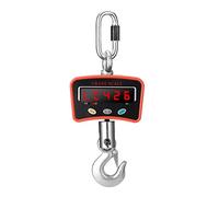 Bilancia digitale per gru, Mini LCD Digital 1000kg Bilancia for gru Portatile Industriale Elettronica Heavy Duty Peso Gancio-Bilancia sotto