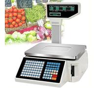 Bilancia Digitale Per Il Calcolo Del Prezzo, Bilancia Digitale Commerciale Per Il Calcolo Del Prezzo, Stampante Per Etichette Per Bilance Da Supermercato, Registratore Di Cassa, Per Supermercati, Neg