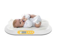 Boston Tech BA-104 - Bilancia digitale per neonati e animali domestici. con schermo LCD, funzione di tara e misuratore di altezza, per calcolare il peso del tuo bambino, capacità fino a 20 kg