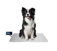 Bilancia digitale per pacchetti veterinaria, grande bilancia per animali domestici Lcd, con piattaforma, per cuccioli, bilancia elettronica per animali domestici, capacità massima di carico 300 kg