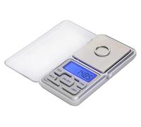 Bilancia Digitale Portatile 500g +/- 0,01 g, Mini Bilancia Tascabile di Precisione per Gioielli, Micro Bilancia di Pesatura, Display LCD Retroilluminato HDWR wagPRO-A500GC