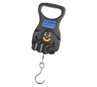 Bilancia Digitale Portatile Bagagli 110 Lb/50 Kg Peso Valigia Manuale Ad Alta Precisione Ricarica USB Con Cinturino Resistente LCD Retroilluminato Manico Extra Largo Per La Caccia,La Logistica
