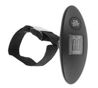 Bilancia digitale portatile per bagagli e pacchi con display LCD Accurata fino a 40 kg strumento di pesatura postale cinturino regolabile bilancia digitale