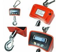 Bilancia digitale professionale da gru con gancio acciaio 500kg industriale