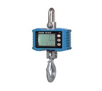 Bilancia digitale sospesa 1000 kg/2204 libbre Bilancia portatile for gru for carichi pesanti Retroilluminazione LCD Bilancia a gancio industriale Modifica unità/Conservazione dati, Pesatura precisa(B