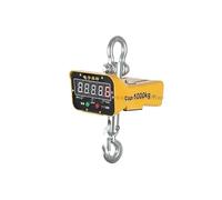 Bilancia digitale sospesa da 5000 kg, gru portatile for impieghi gravosi con display a LED e gancio industriale elettronico(Red1T)