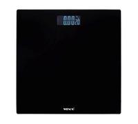 Bilancia digitale Wenko Display LCD vetro nero max 150 kg Nero