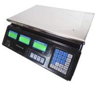 BILANCIA doppio DISPLAY - DA BANCO DIGITALE MAX 40KG 2 GR CON PREZZO