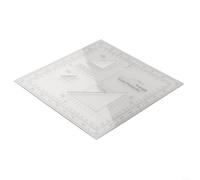 Bilancia e goniometro in plastica trasparente flessibile per rilevamento costruzione compatibile con metriche MGRS USNG